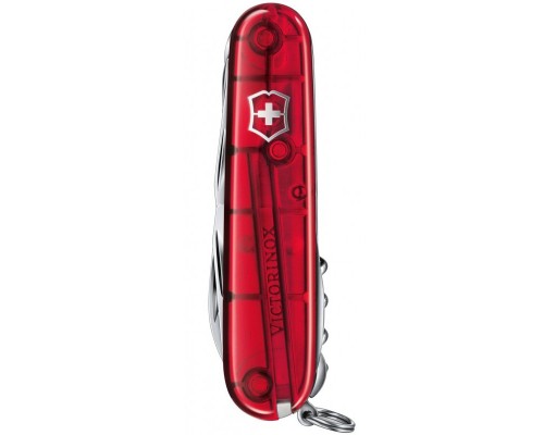 Ніж Victorinox Huntsman Transparent Red Blister (1.3713.TB1)