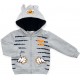 Спортивний костюм дитячий Breeze з тигриками (16109-92B-gray)