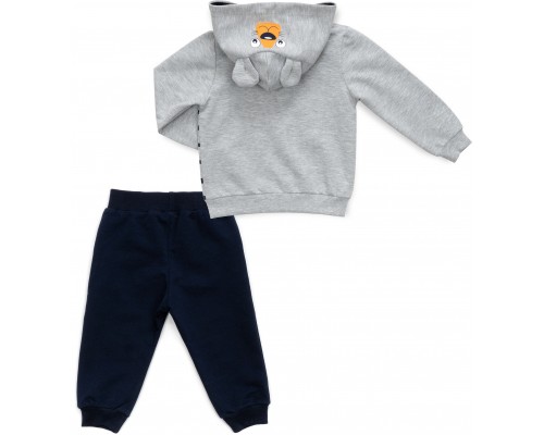 Спортивний костюм дитячий Breeze з тигриками (16109-92B-gray)