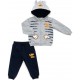 Спортивний костюм дитячий Breeze з тигриками (16109-92B-gray)