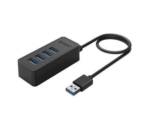 Концентратор Orico USB 3.0 4 port (W5P-U3-030-BK-BP) (CA912735)