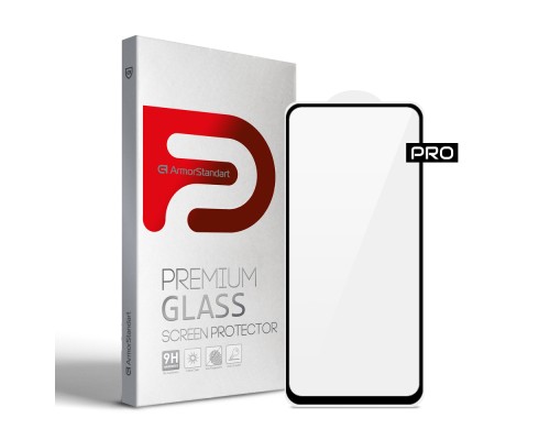Скло захисне Armorstandart Pro Xiaomi Redmi 10/10 2022 Black (ARM61042) Скло захисне Armorstandart Pro Xiaomi Redmi 10/10 2022 Black (ARM61042)