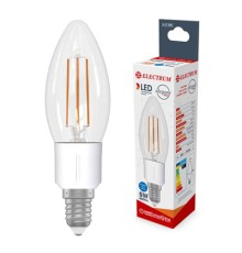 Лампочка Electrum C37 5W GL LC- 4FP Е14 4000K (A-LC-1880)