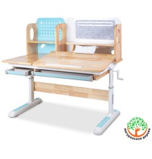 Парта Mealux Winnipeg Wood Blue (BD-640 Wood BL)