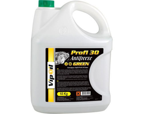 Антифриз VIPOIL Profi 30 Green 10кг (701394) 