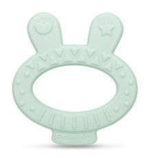 Прорізувач Suavinex Hygge Затишні історії зайченя у футлярі бірюзова (400700/4)