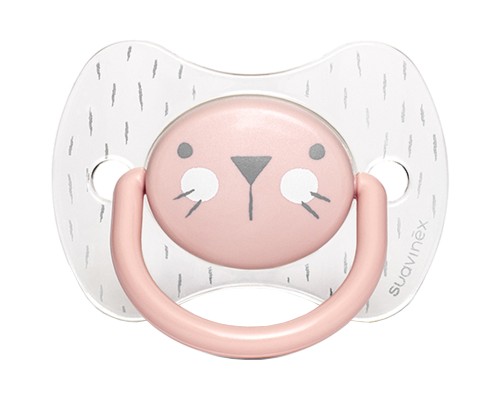 Пустушка Suavinex Hygge Затишні історії фізіологічна, 6-18 міс. рожева (306603)