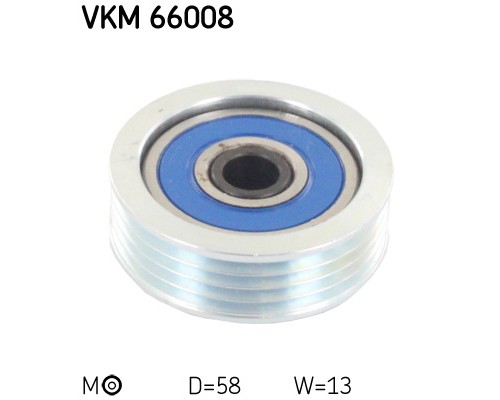 Ролик натягувача ременя SKF VKM 66008
