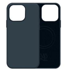 Чохол до мобільного телефона MAKE Apple iPhone 14 Pro Max Premium Silicone MagPro Midnight (MCLPM-AI14PMMN)