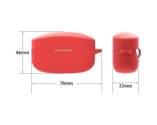 Чохол для навушників BeCover Silicon для Sony WF-1000XM4 Pink (707192)