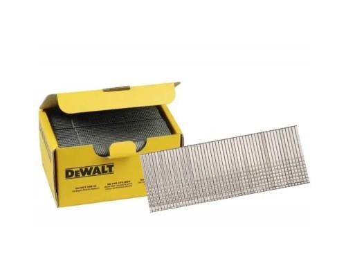 Цвяхи DeWALT сталеві DNBSB, L=50 мм, D=1.6 мм, кут нахилу 0 гр, 2500 шт (DNBSB1650Z)