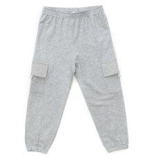 Штани дитячі Breeze спортивні з кишенями (15891-98B-gray)