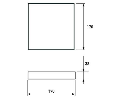 Світильник Eurolamp GM 21W 4000K (LED-NLS-21/40(GM))