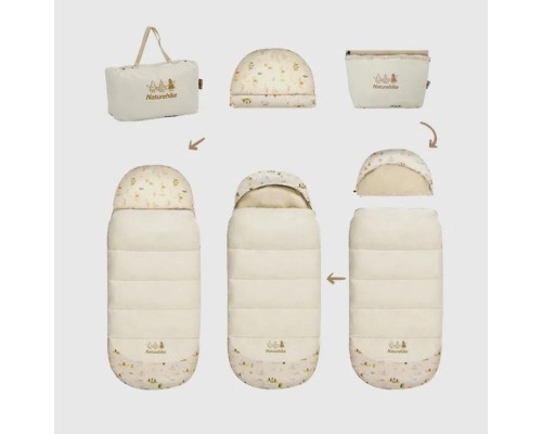 Спальний мішок Naturehike B180 CNH22SD001 Baby Beige (6927595799611)