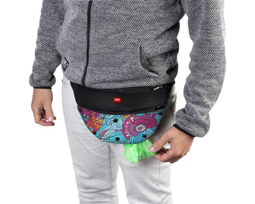 Поясна сумка-бананка для собак WAUDOG Textile 