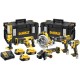 Набір електроіструментів DeWALT 6 од., 3*5Ah, 2 кейси TOUGH SYSTEM (DCK623P3)