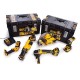 Набір електроіструментів DeWALT 6 од., 3*5Ah, 2 кейси TOUGH SYSTEM (DCK623P3)