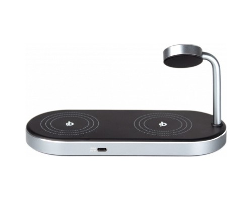 Зарядний пристрій Verbatim 3in1 Apple Watch and Dual iPhone Charging Stand (49557)