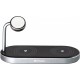 Зарядний пристрій Verbatim 3in1 Apple Watch and Dual iPhone Charging Stand (49557)