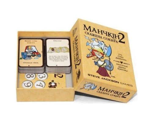 Настільна гра Третя Планета Манчкін 2. Скажена Сокира (Munchkin 2: Unnatural axe) українська (10504)