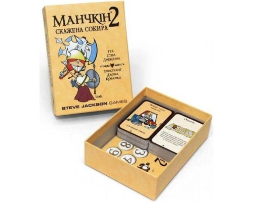 Настільна гра Третя Планета Манчкін 2. Скажена Сокира (Munchkin 2: Unnatural axe) українська (10504)