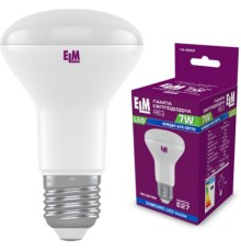 Лампочка ELM R63 7W PA10 E27 4000К (18-0053.)