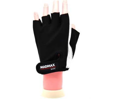 Рукавички для фітнесу MadMax MFG-250 Basic Whihe XL (MFG-250_XL)