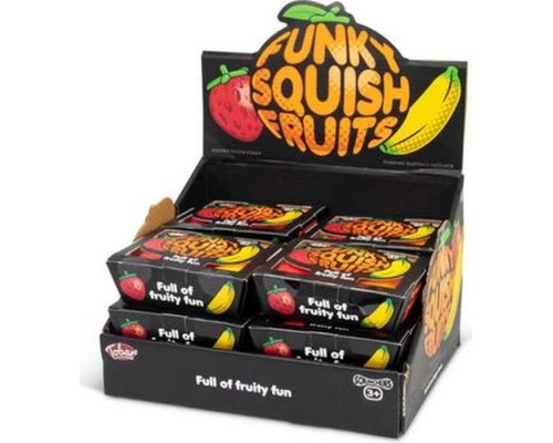 Антистрес Tobar Сквіш Фрукти, 3 в наборі (38517)