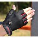 Рукавички для фітнесу MadMax MFG-251 Rainbow Rubine Red L (MFG-251-RED_L)