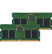Модуль пам'яті для ноутбука SoDIMM DDR5 32GB (2x16GB) 4800 MHz Kingston (KVR48S40BS8K2-32)