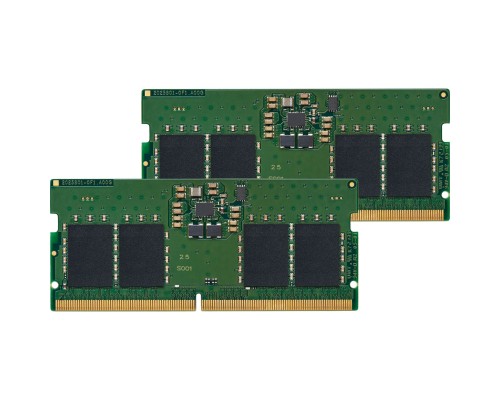 Модуль пам'яті для ноутбука SoDIMM DDR5 32GB (2x16GB) 4800 MHz Kingston (KVR48S40BS8K2-32)