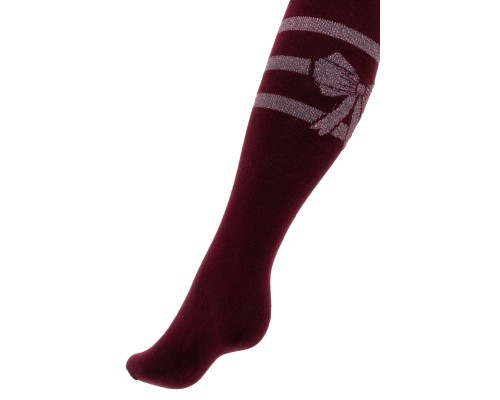 Колготки дитячі UCS Socks з бантом (M0C0301-1410-5G-burgundy)