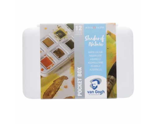 Акварельні фарби Royal Talens Van Gogh Pocket box Shades Of Nature 12 кольорів (8712079422806) Акварельні фарби Royal Talens Van Gogh Pocket box Shades Of Nature 12 кольорів (8712079422806)
