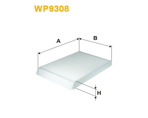 Фільтр салону Wixfiltron WP9308