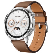 Смарт-годинник Huawei WATCH GT 4 46mm Classic Brown Leather (55020BGW)