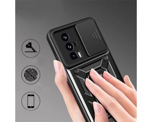 Чохол до мобільного телефона BeCover Military Poco F5 Pro Black (709997)