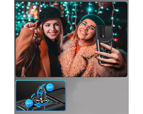 Чохол до мобільного телефона BeCover Military Poco F5 Pro Black (709997)