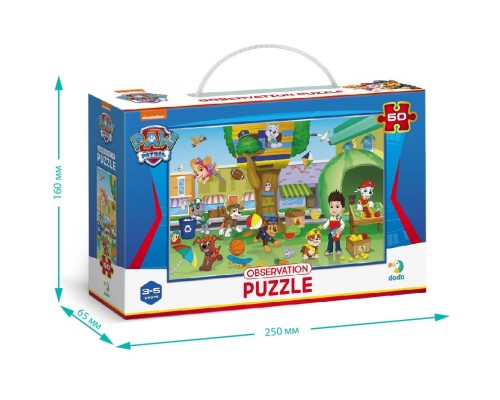 Пазл DoDo обсерваційний на 50 елементів Paw Patrol. Літні розваги (200464)