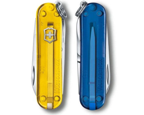 Ніж Victorinox Classic SD Ukraine Жовто-синій (0.6223.T81G.T2)