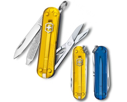Ніж Victorinox Classic SD Ukraine Жовто-синій (0.6223.T81G.T2)