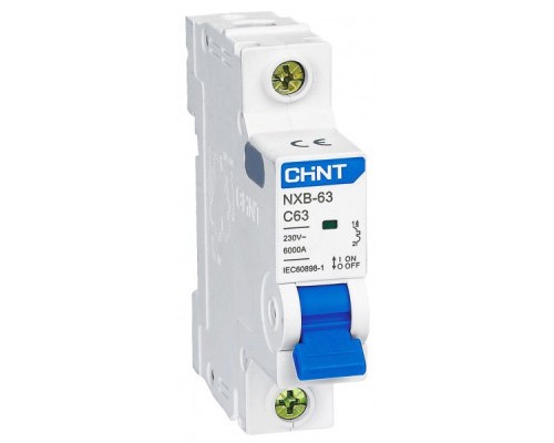 Автоматичний вимикач CHNT NXB-63-1P-C25