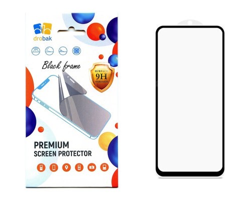 Скло захисне Drobak Poco X6 5G Black (676730)