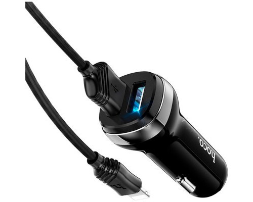 Зарядний пристрій HOCO Z40 charger set (iP) 2xUSB Black (6931474739674)