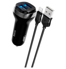 Зарядний пристрій HOCO Z40 charger set (iP) 2xUSB Black (6931474739674)