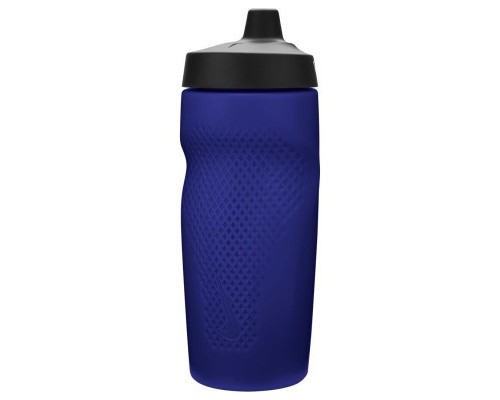 Пляшка для води Nike Refuel Bottle 18 OZ блакитний, чорний, білий 532 мл N.100.7665.492.18 (887791745293)