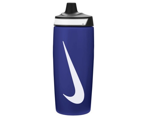Пляшка для води Nike Refuel Bottle 18 OZ блакитний, чорний, білий 532 мл N.100.7665.492.18 (887791745293)