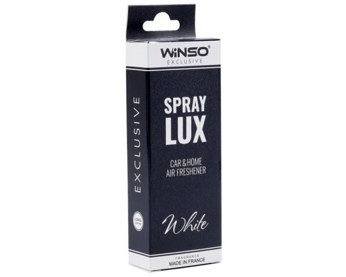 Ароматизатор для автомобіля WINSO Spray Lux Exclusive White 55мл (533821) 