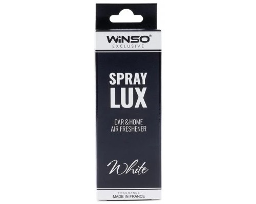 Ароматизатор для автомобіля WINSO Spray Lux Exclusive White 55мл (533821) 