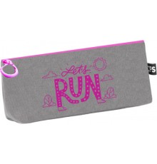 Пенал Cool For School 1 відділення Run сірий (CF85396-04)