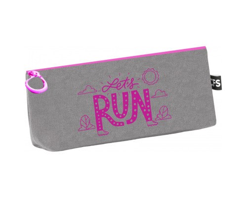 Пенал Cool For School 1 відділення Run сірий (CF85396-04)